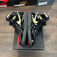 Black Metallic Gold Jordan 1 High (USED)