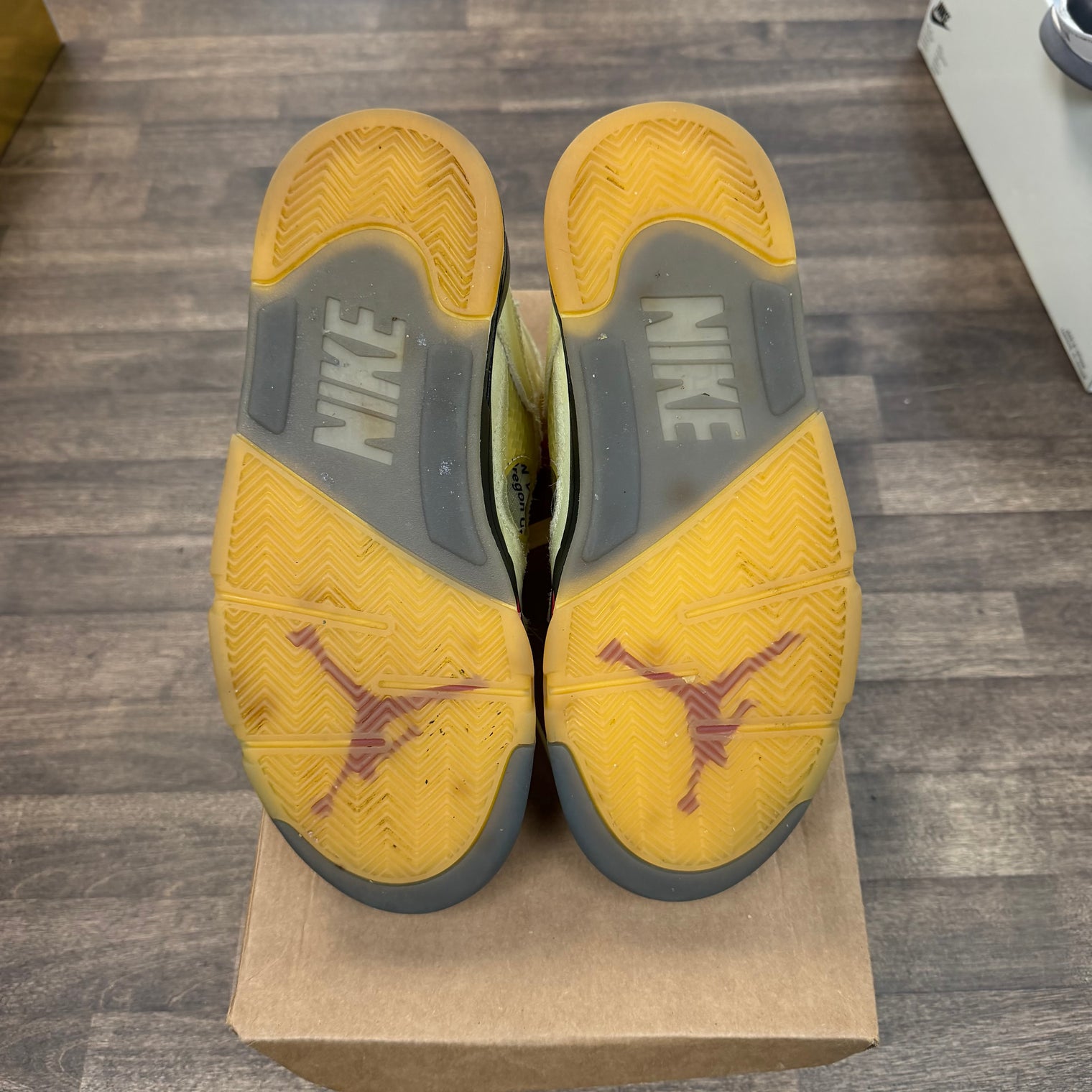Sail Off-White Jordan 5 Retro (USED, No Box)