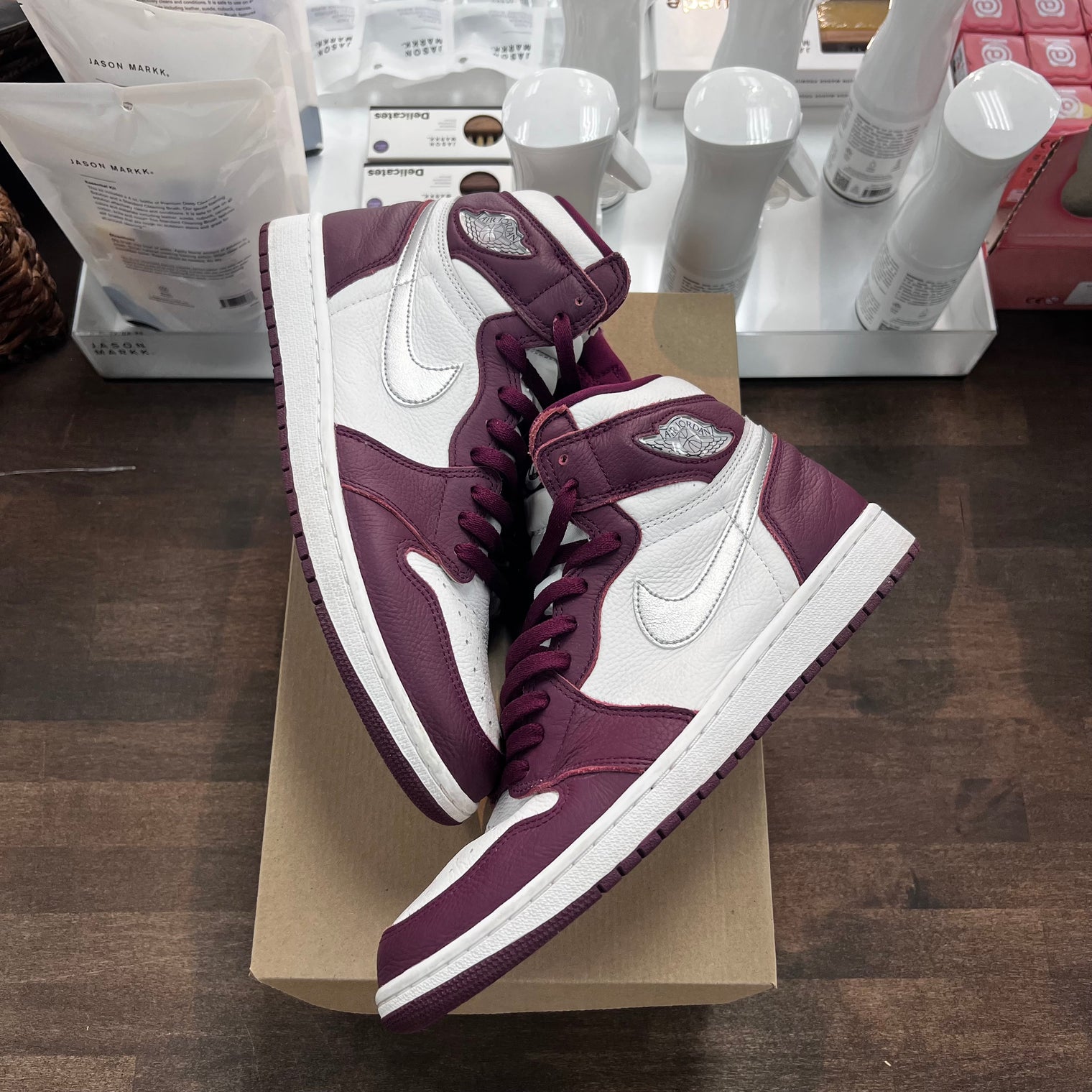 Bordeaux Jordan 1 High (USED, No Box)