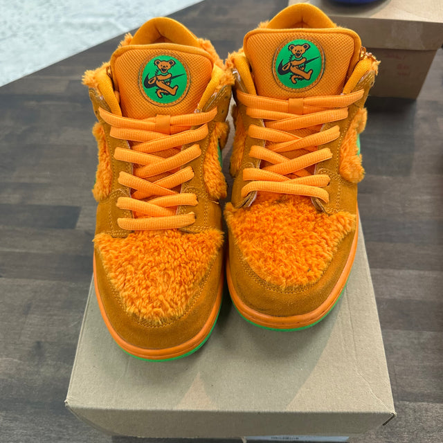 Grateful Dead Bears Orange SB Dunk Low (USED, No Box)