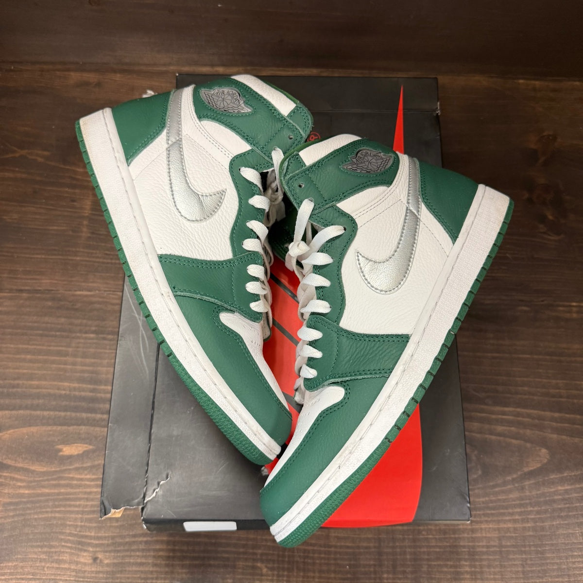 Jordan 1 Retro High OG Gorge Green - Image 2