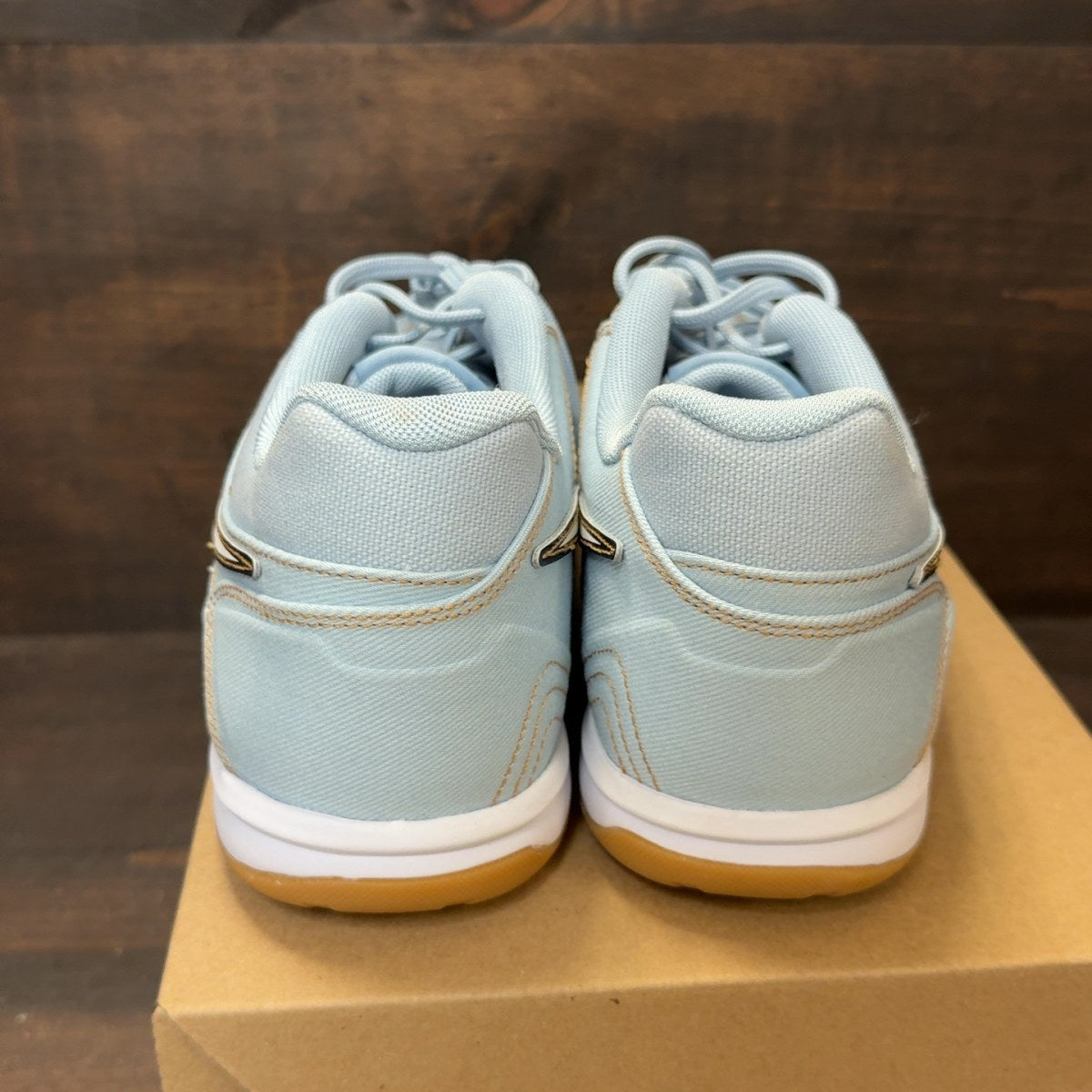 Nike Gato LV8 Light Armory Blue Denim Gum Size 12 - Image 4