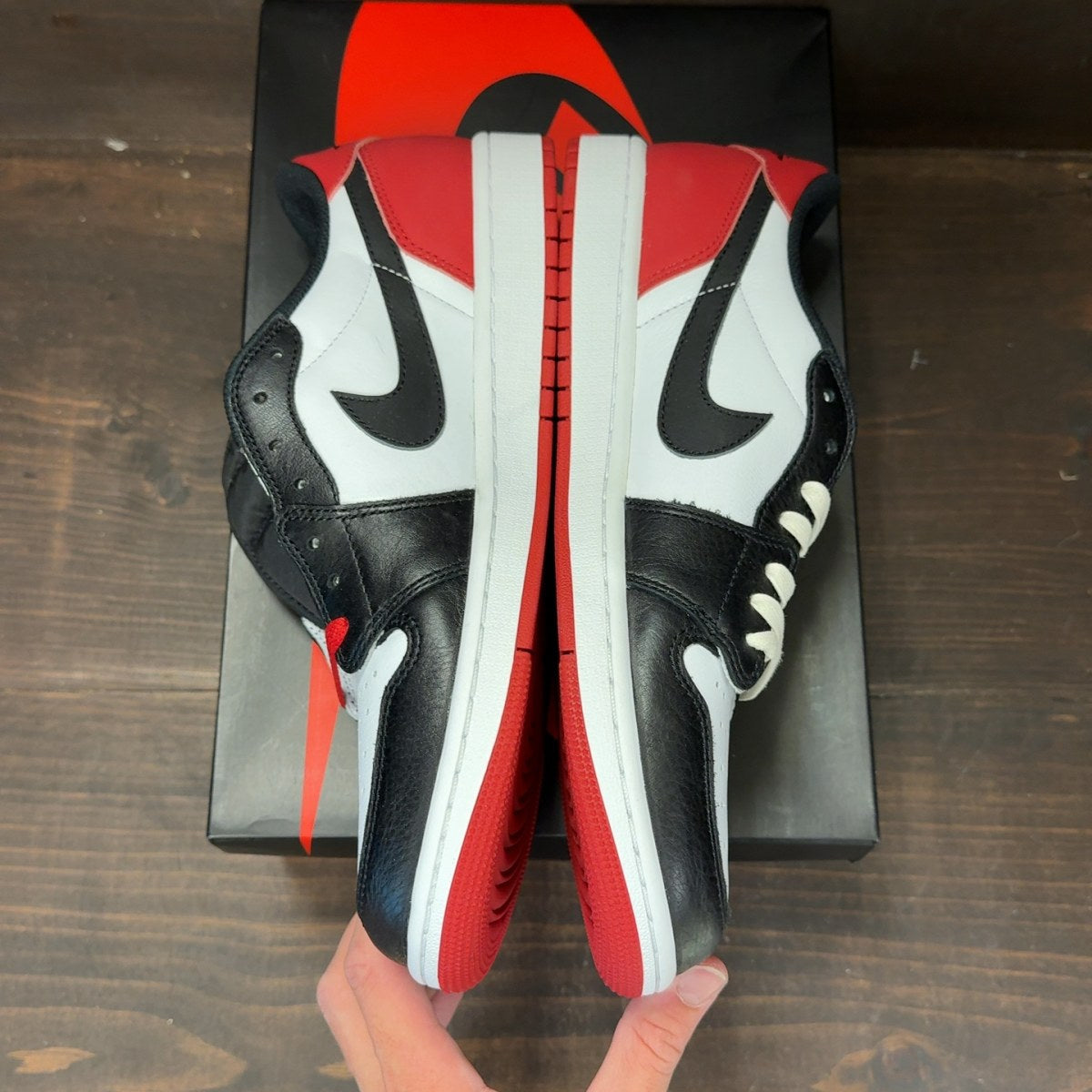Jordan 1 Retro Low OG Black Toe (2023) - Image 4