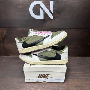Jordan 1 Retro Low OG SP Travis Scott Medium Olive - Image 1