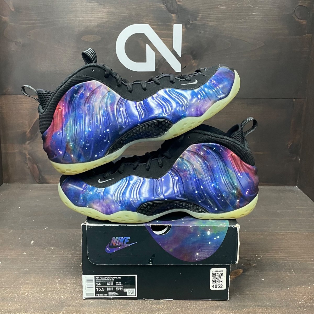 Nike Air Foamposite One Galaxy (2025) Size 14 (Pre-Owned) - front