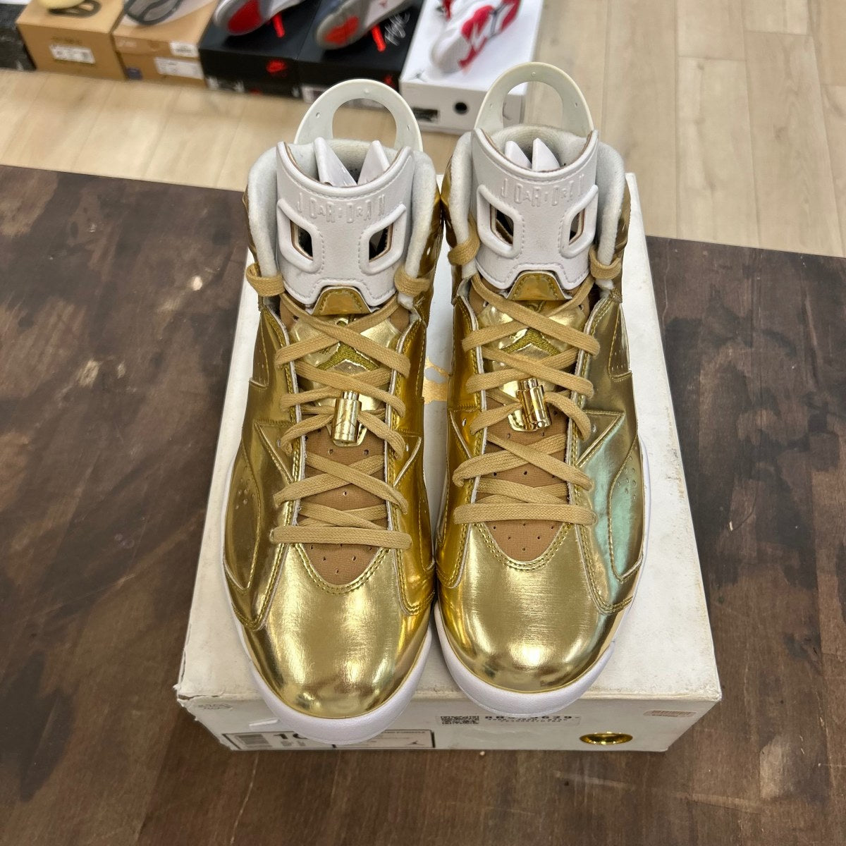 Jordan 6 Retro Pinnacle Metallic Gold - Image 2
