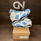 Jordan 6 Retro UNC White Size 11 (Pre-Owned) - front