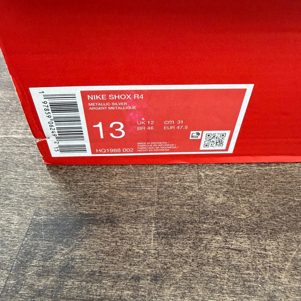 Nike Shox R4 Black Metallic Silver (2025) - Image 6