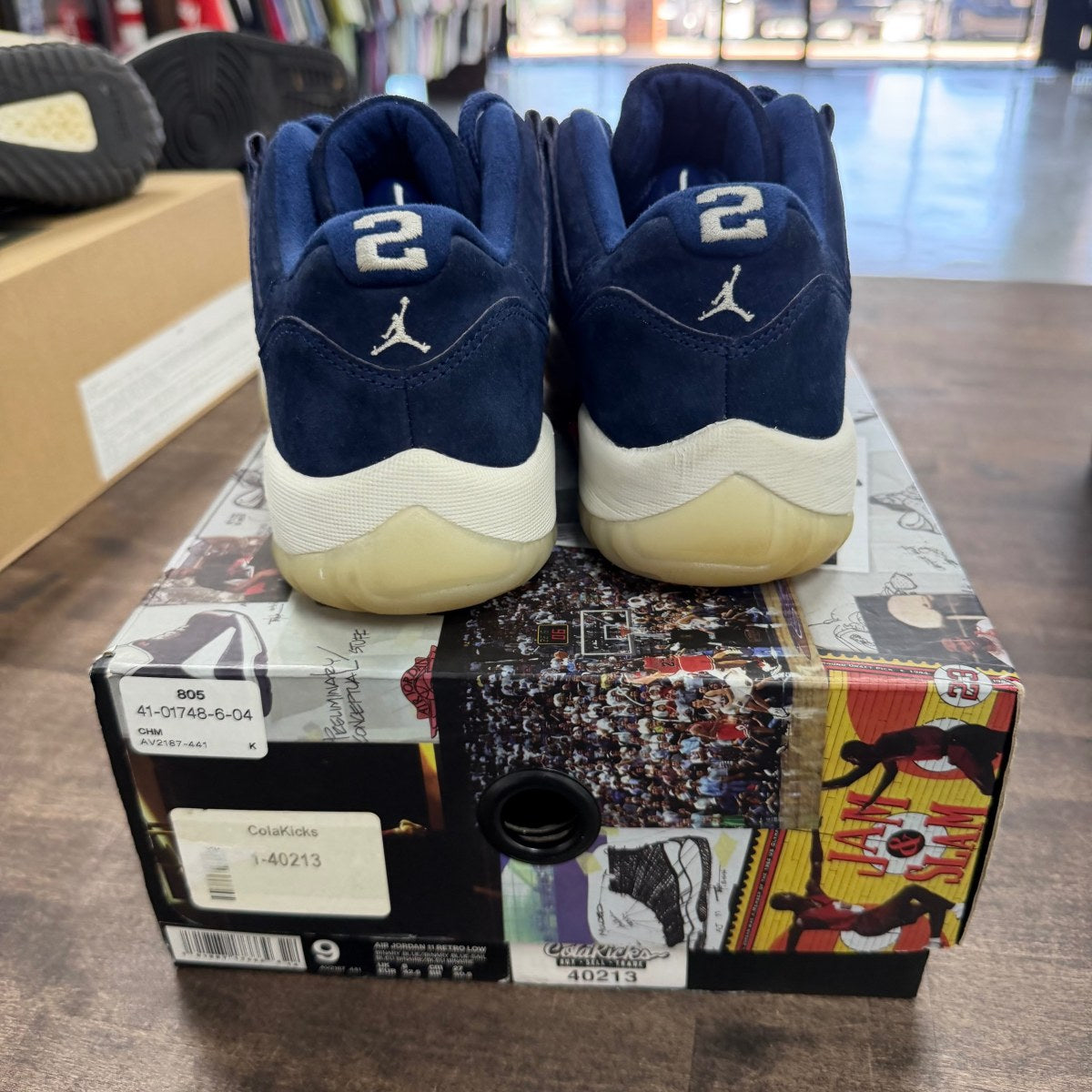 Jordan 11 Retro Low Derek Jeter RE2PECT - Image 2