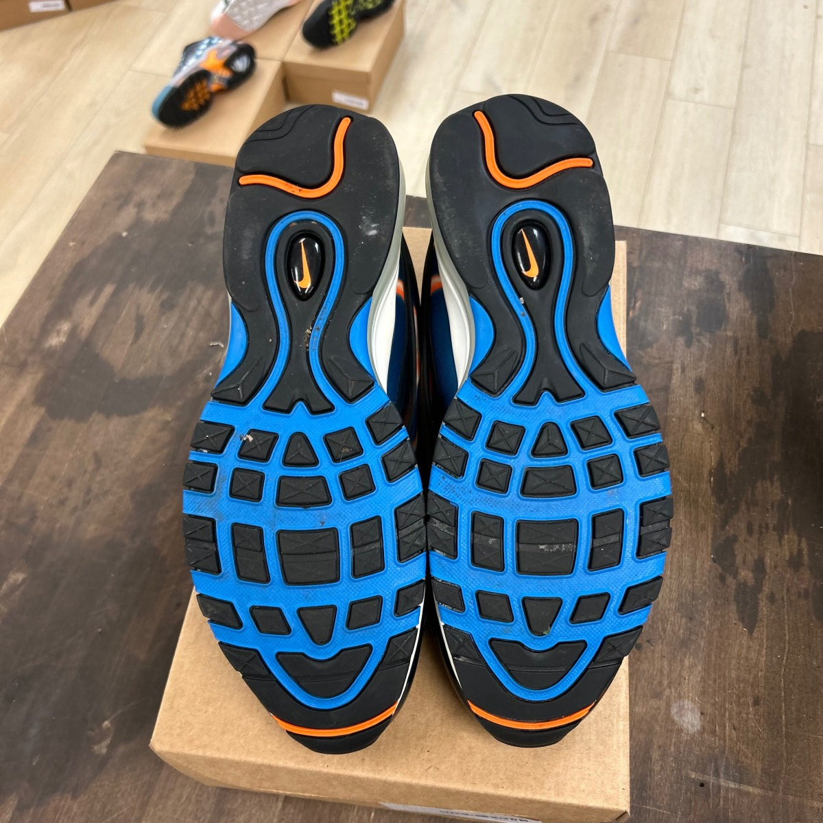 Nike Air Max Deluxe Blue Force Size 11.5 (Pre-Owned) - Image 5