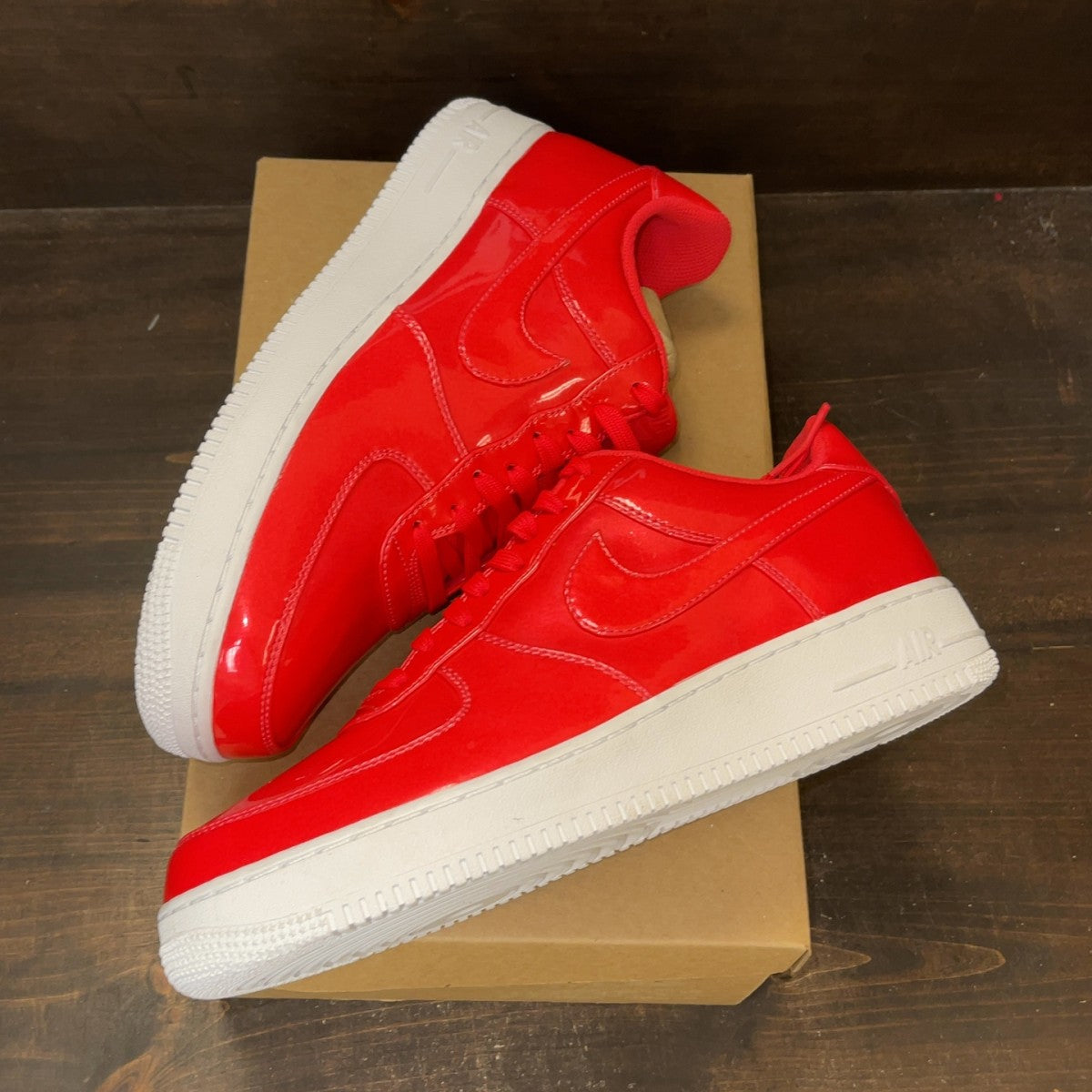 Nike Air Force 1 Low Ultraviolet Siren Red Size 10.5 (Pre-Owned) - Image 2