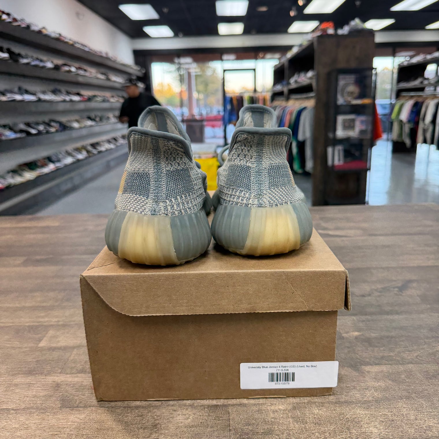 Ash Blue Yeezy 350 (USED, No Box)