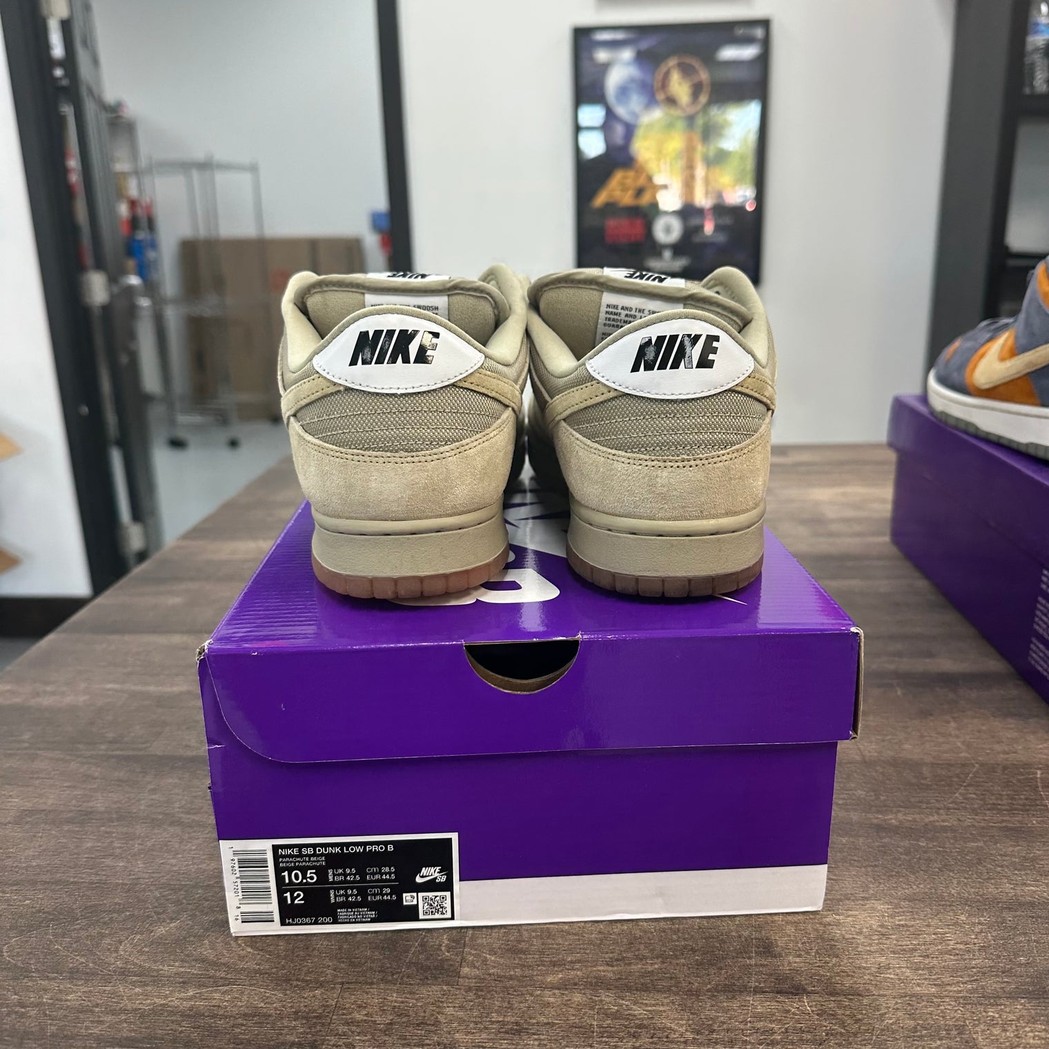Parachute Beige SB Dunk Low Pro (USED)
