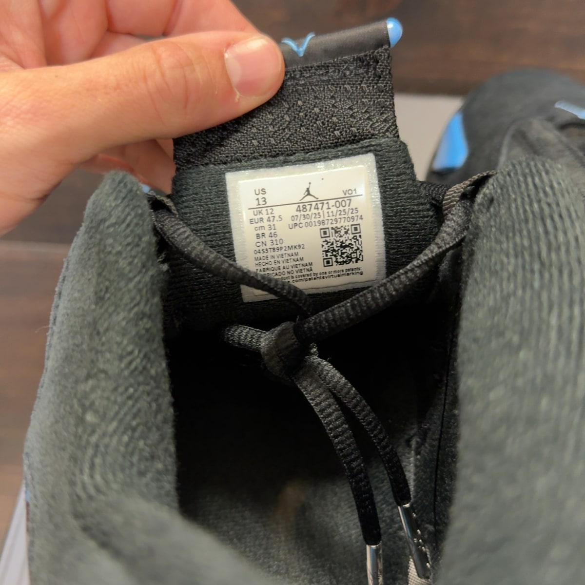 Jordan 14 Retro Black University Blue (2026) - Image 7