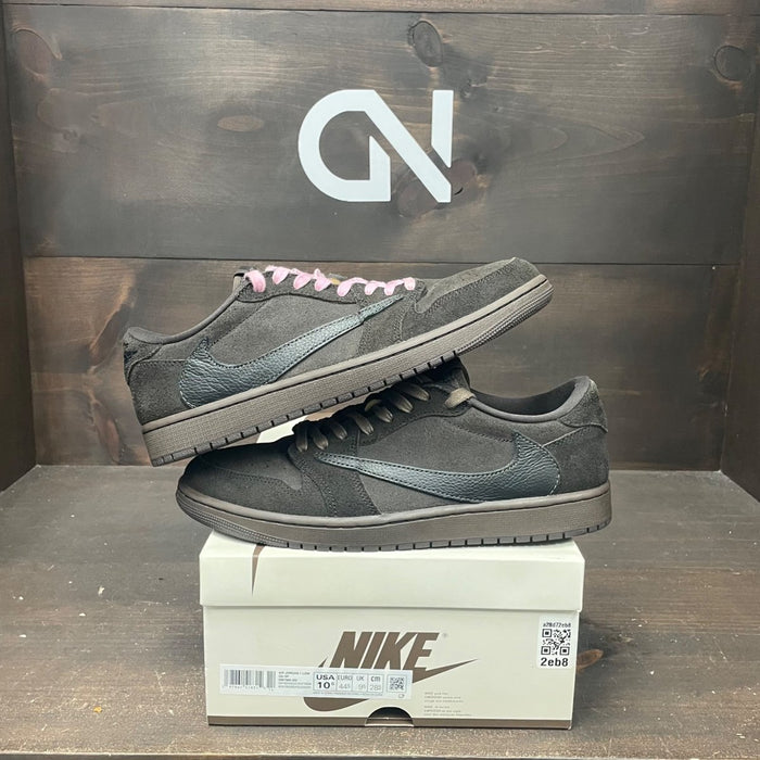 Jordan 1 Retro Low OG SP Travis Scott Velvet Brown Size 10.5 (Pre-Owned)