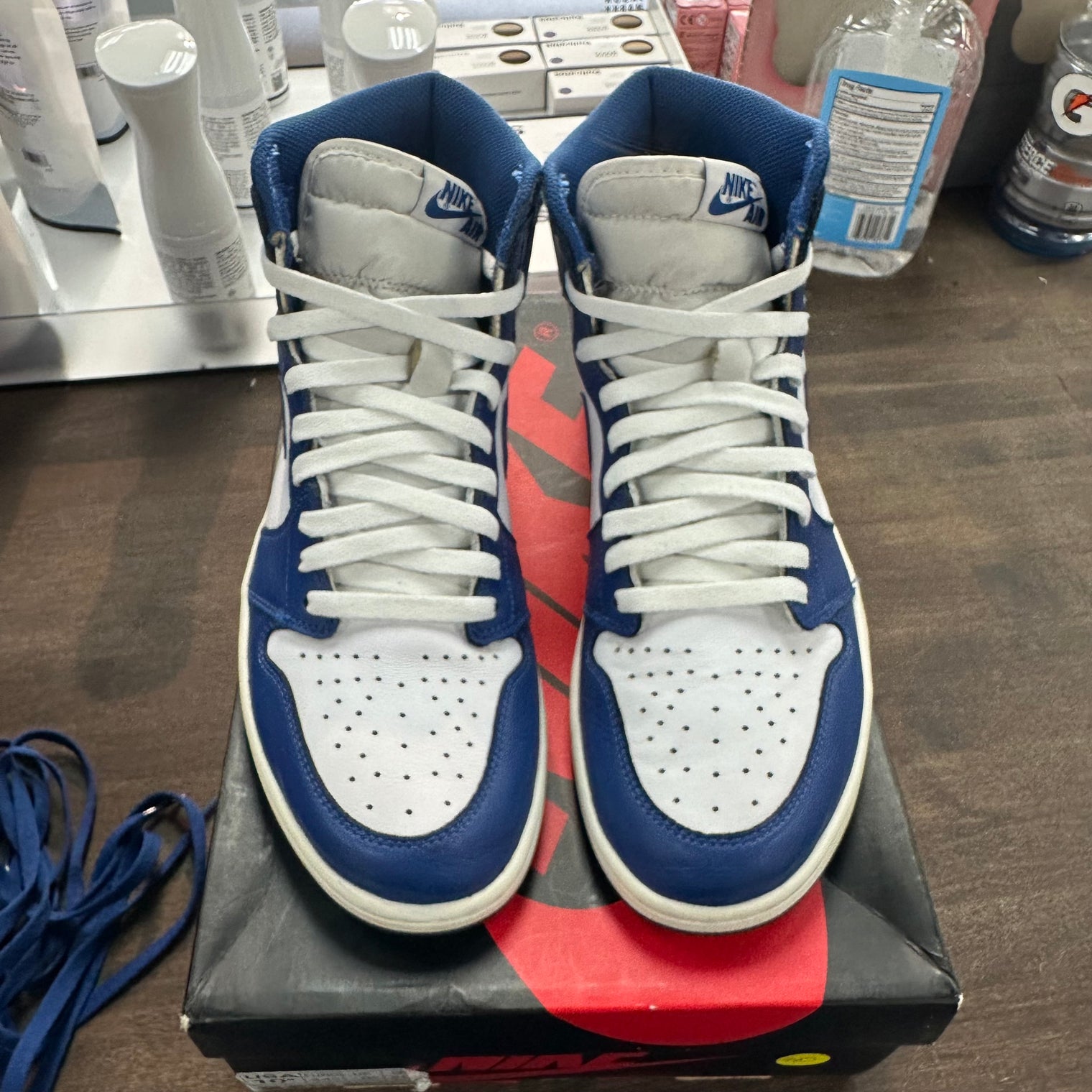 Storm Blue Jordan 1 High (USED)