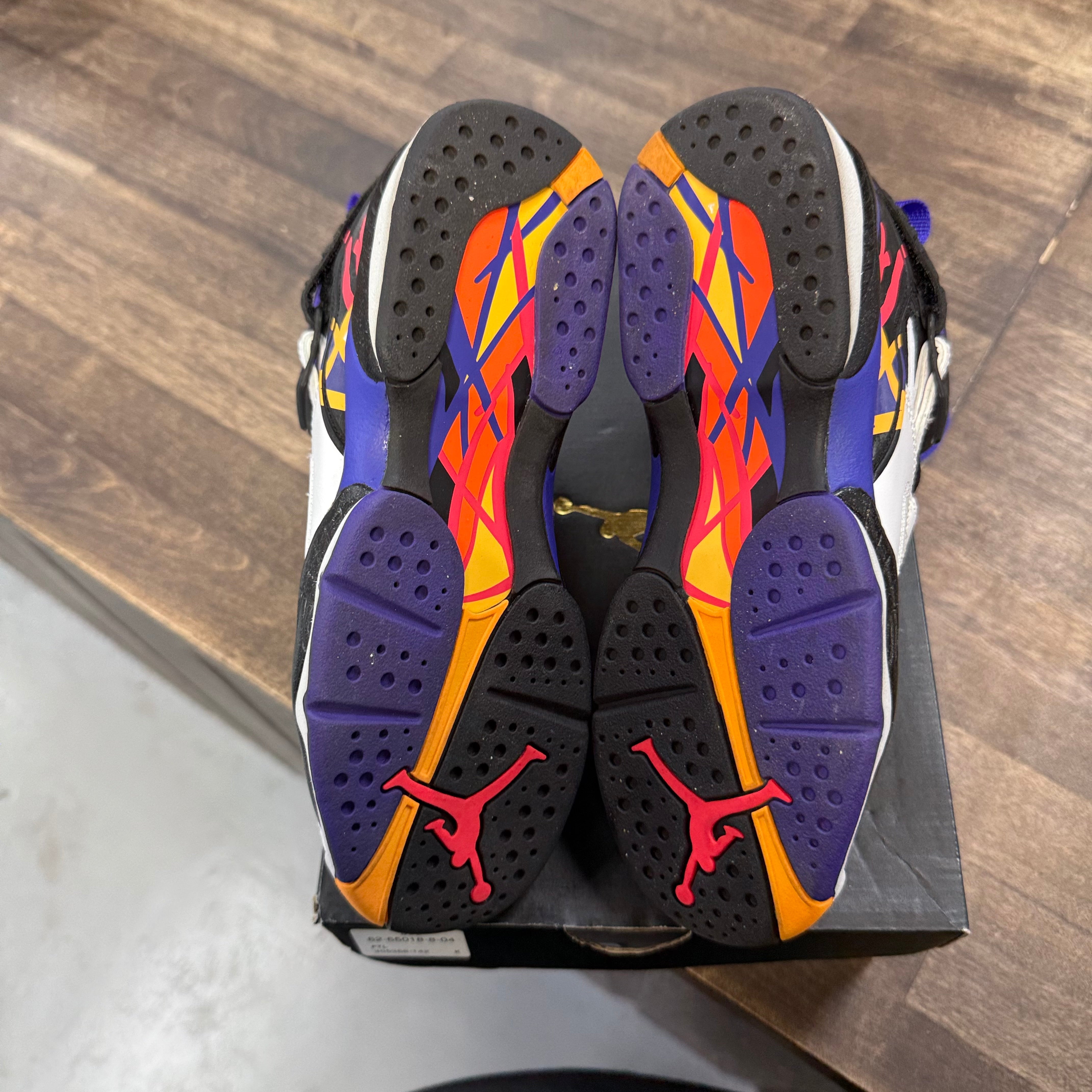 Jordan Three Peat Jordan 8 Retro (GS) (USED) Size 4.5Y (Pre-Owned) - Image 5