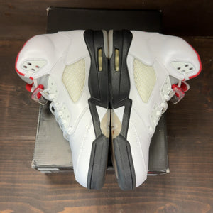 Jordan 5 Retro Fire Red Silver Tongue (2020) - Image 4