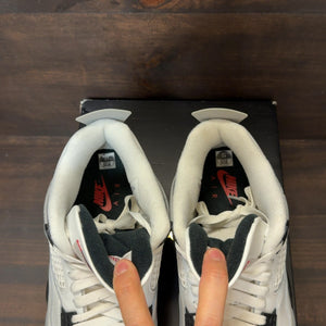 Jordan 4 Retro White Cement (2025) Size 10 (Pre-Owned) - Image 4