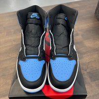 UNC Toe Jordan 1 High (USED,NO BOX)