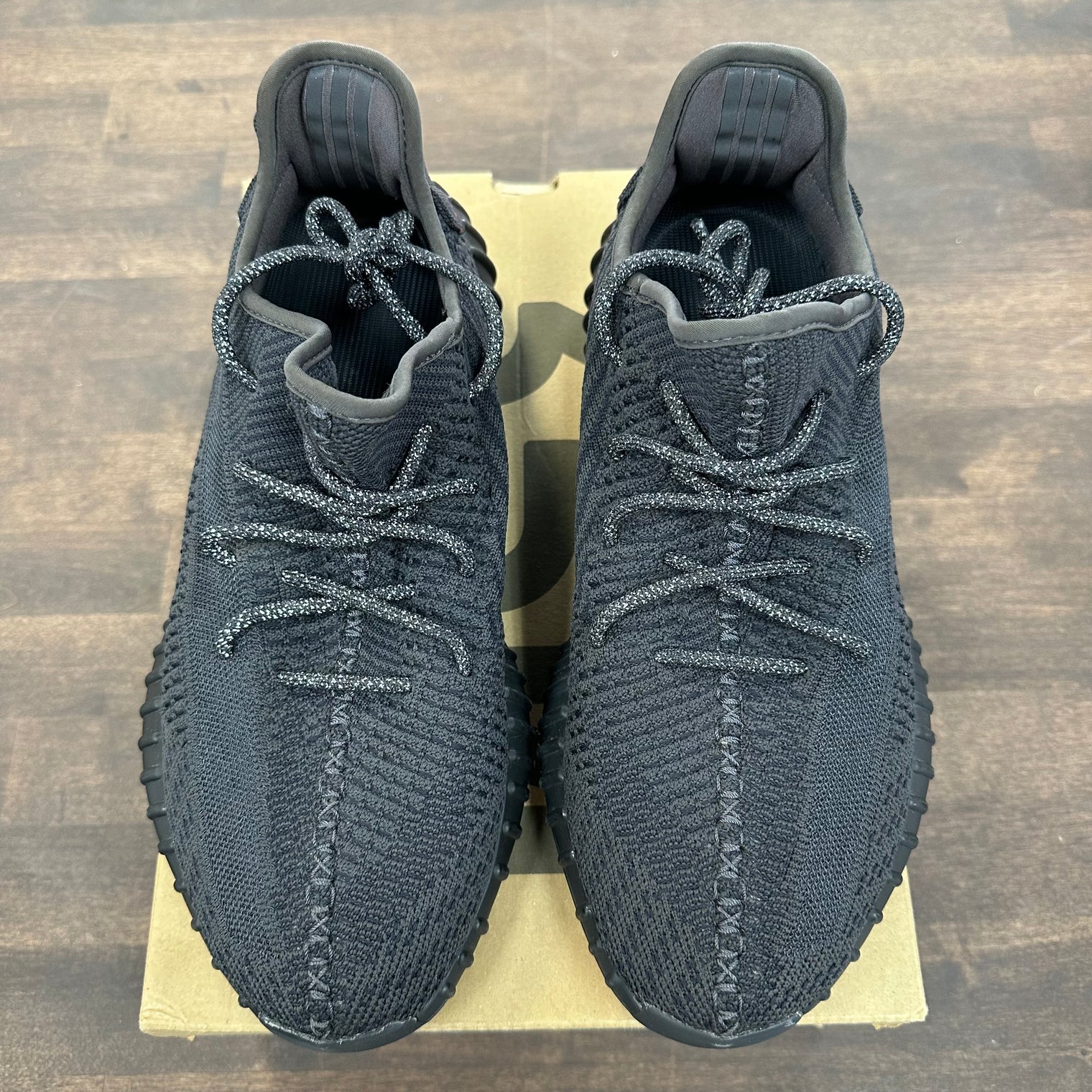 Black Static Yeezy 350 Non-Reflective (USED)