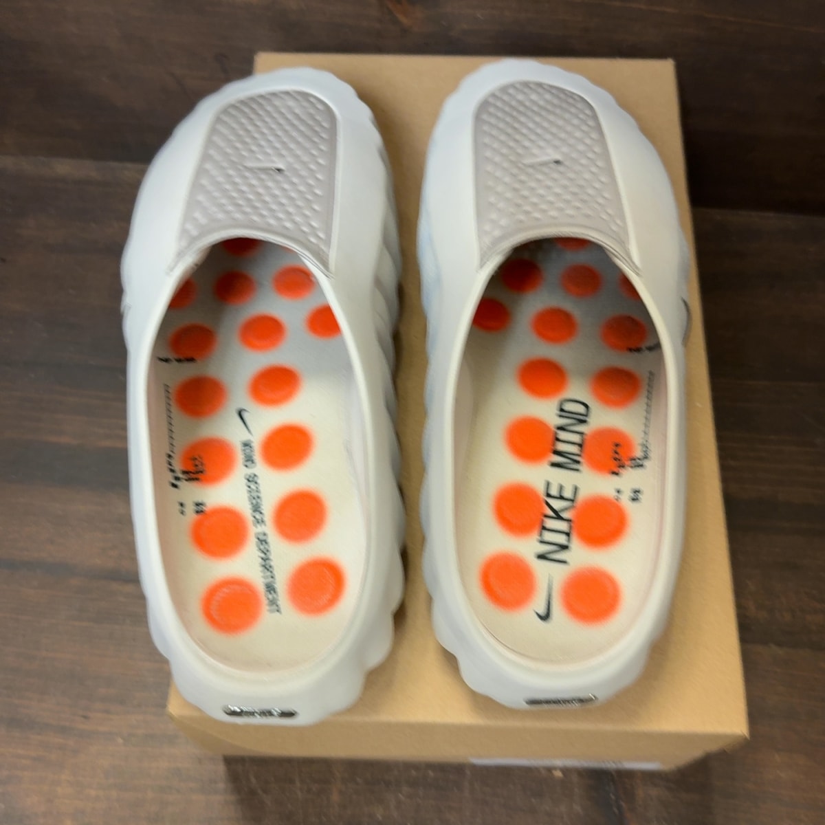 Nike Mind 001 Slide Light Smoke Grey Size 11 (Pre-Owned) - Image 4