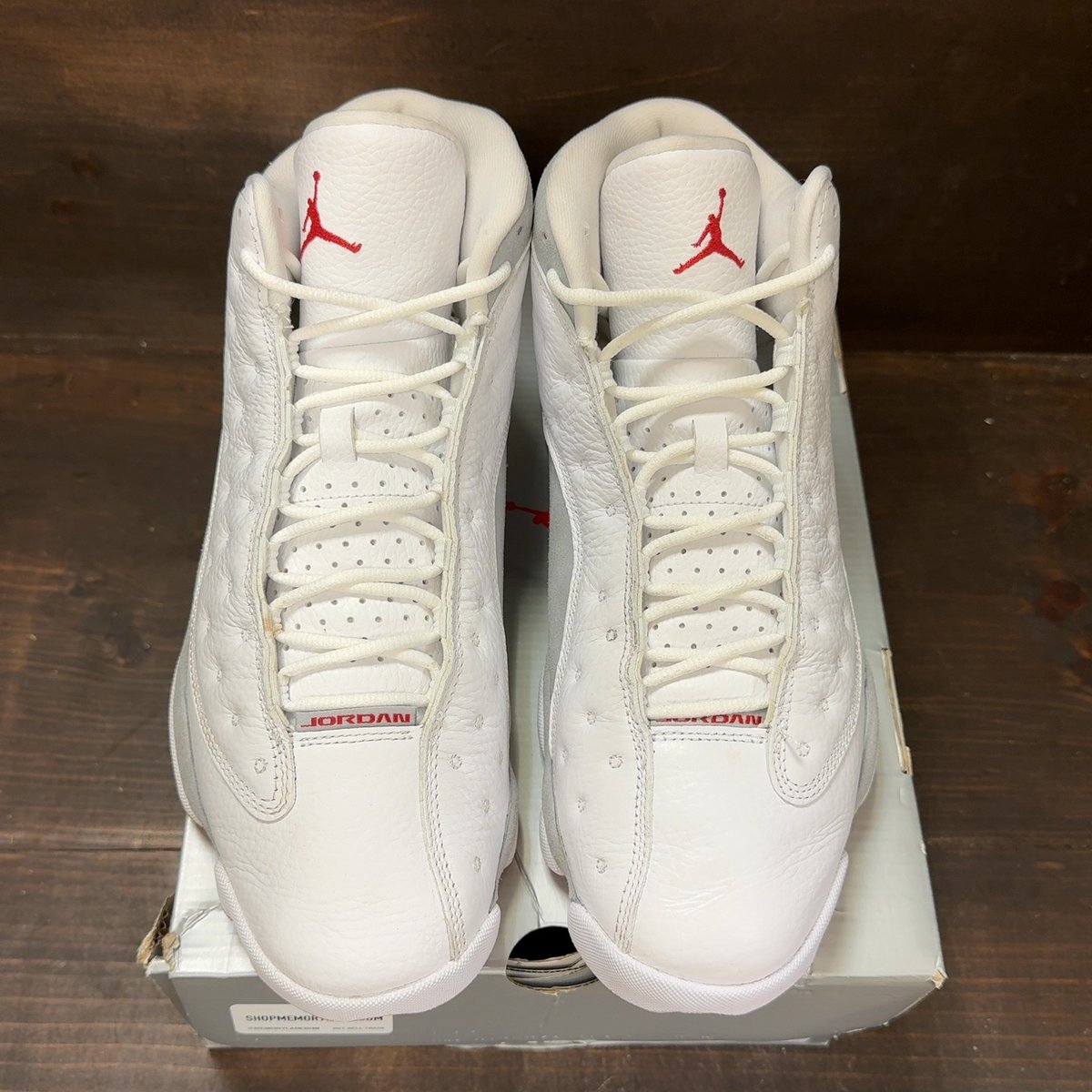 Jordan 13 Retro Wolf Grey Size 11 (Pre-Owned) - tag