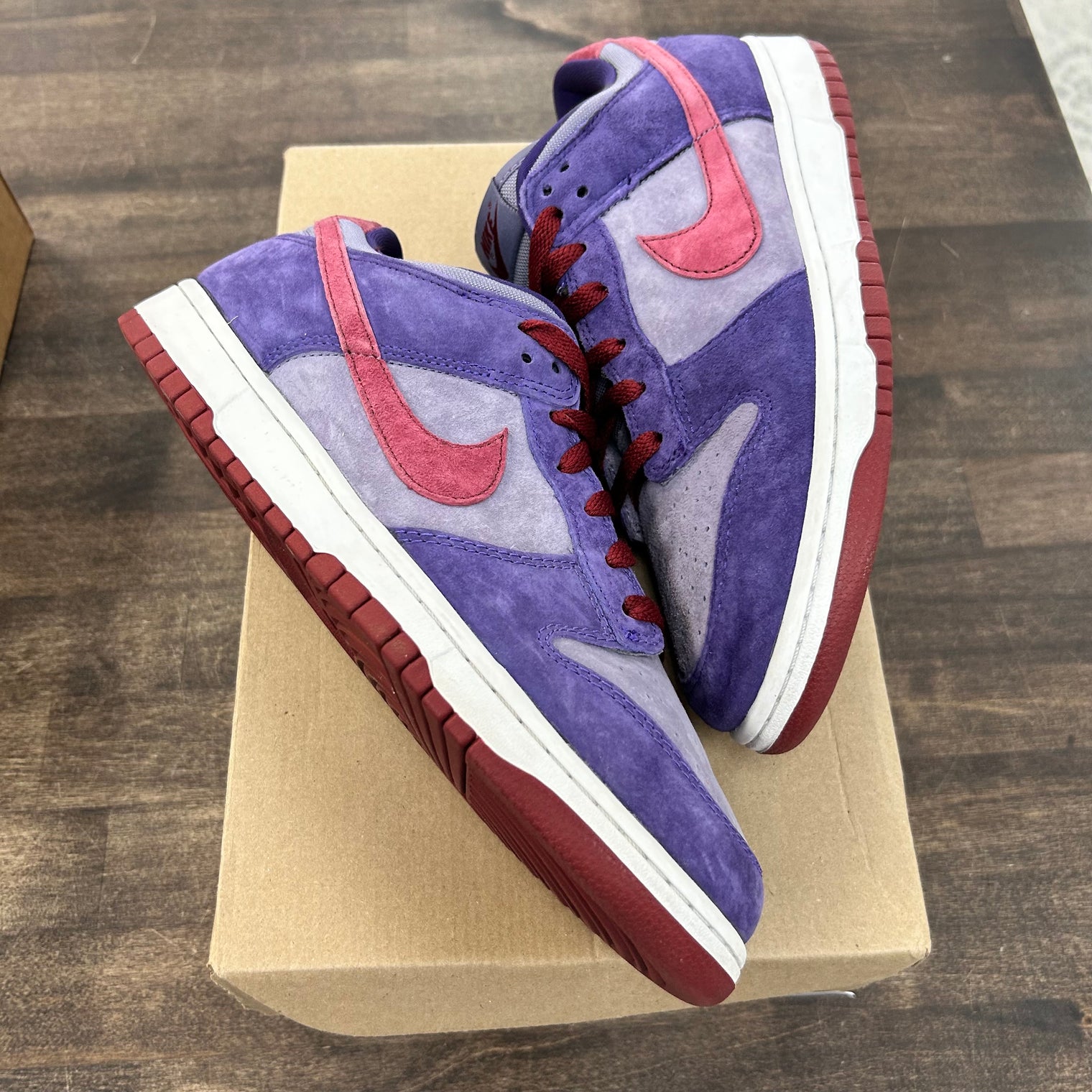 Plum Dunk Low (USED, No Box)