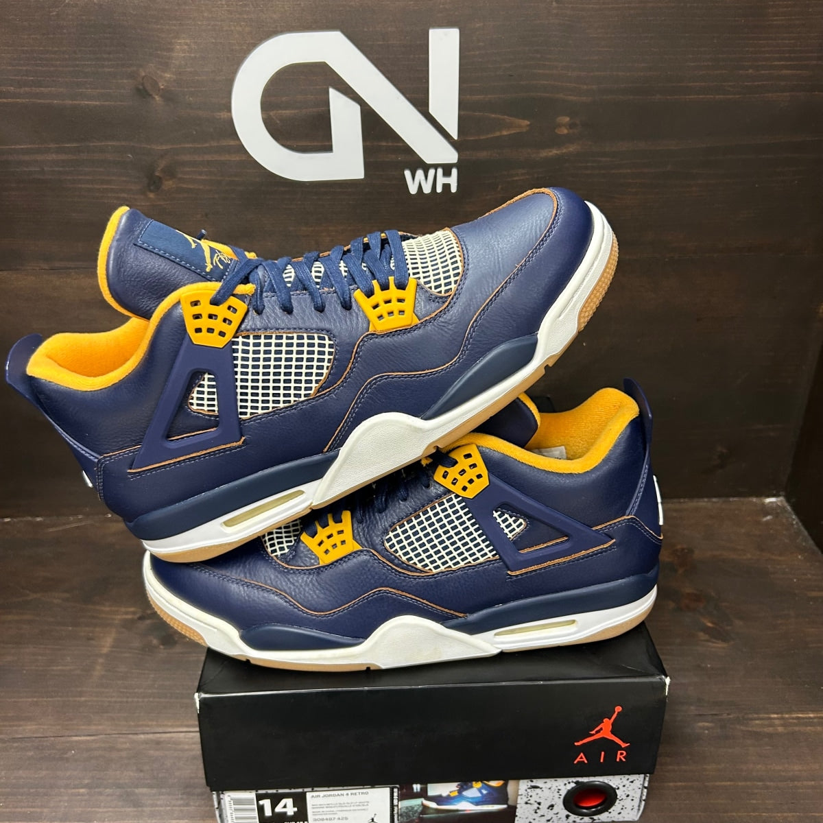 Jordan 4 Retro Dunk From Above - Image 1