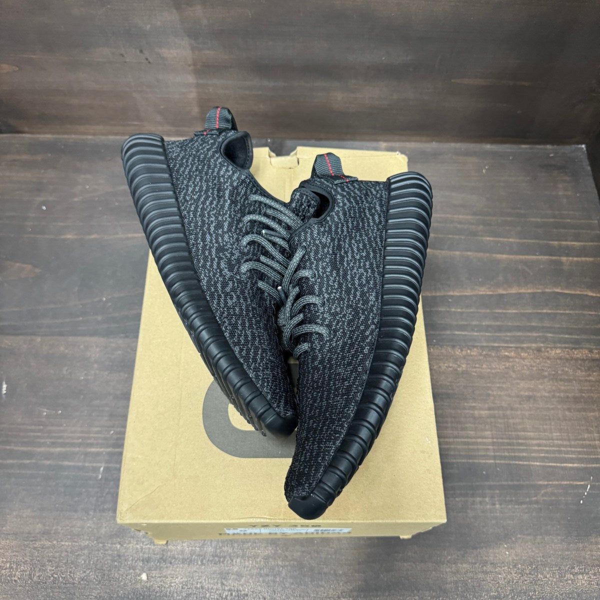 adidas Yeezy Boost 350 Pirate Black (2023) Size 9 (Pre-Owned)