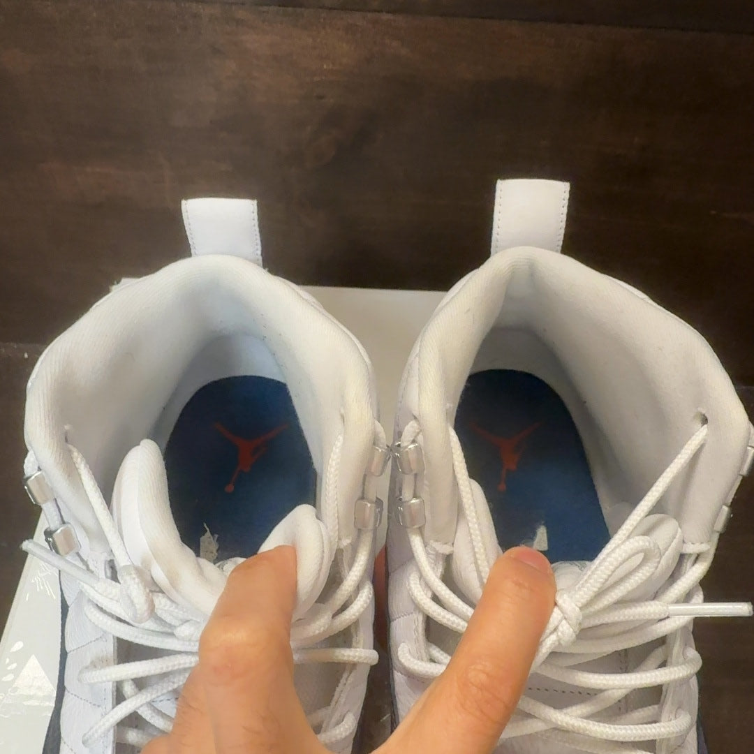 Jordan 12 Retro French Blue (2025) Size 10 (Pre-Owned) - Image 4