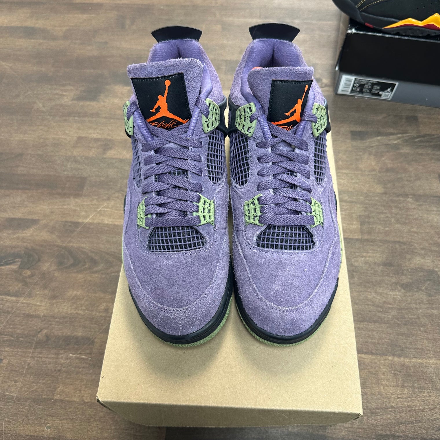 (W) Canyon Purple Jordan 4 (USED,No Box)