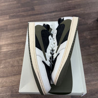 Olive Travis Scott Jordan 1 Low (W) (USED)