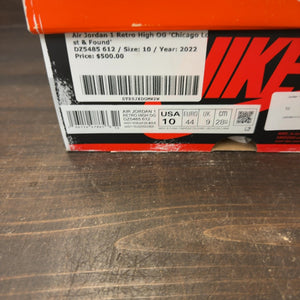 Jordan 1 Retro High OG Chicago Lost and Found - Image 8
