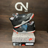 Jordan 4 Retro Bred Reimagined Size 8.5 (Pre-Owned) - front