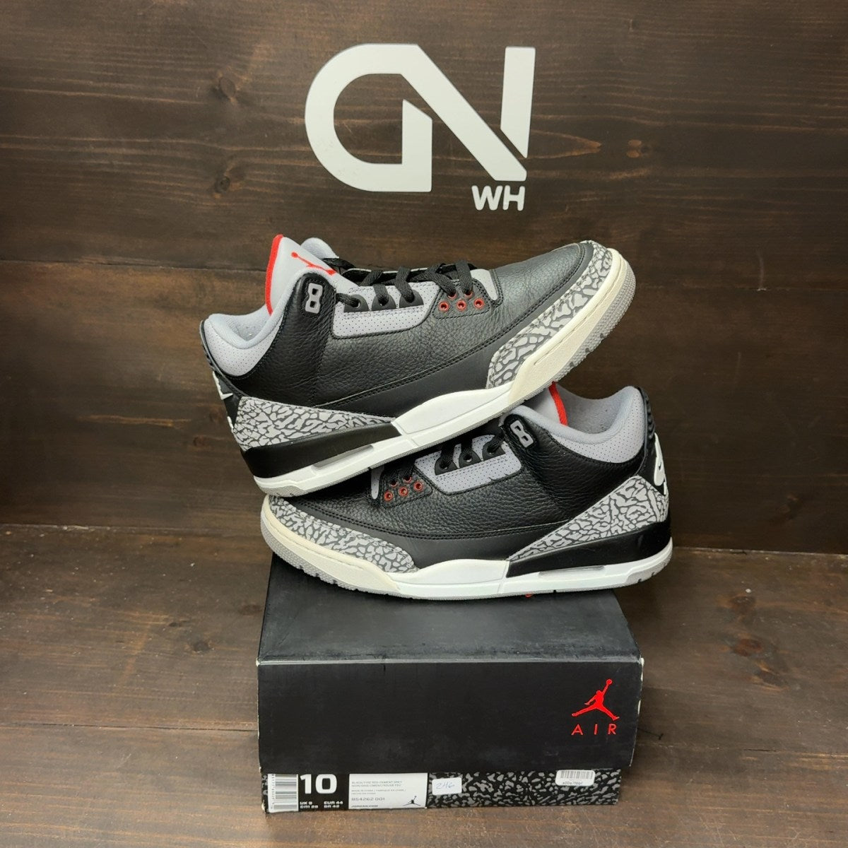 Jordan 3 Retro Black Cement (2018) - Image 1