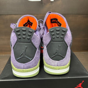 Jordan 4 Retro Canyon Purple (Women's) Size 11.5W (Pre-Owned) - sole