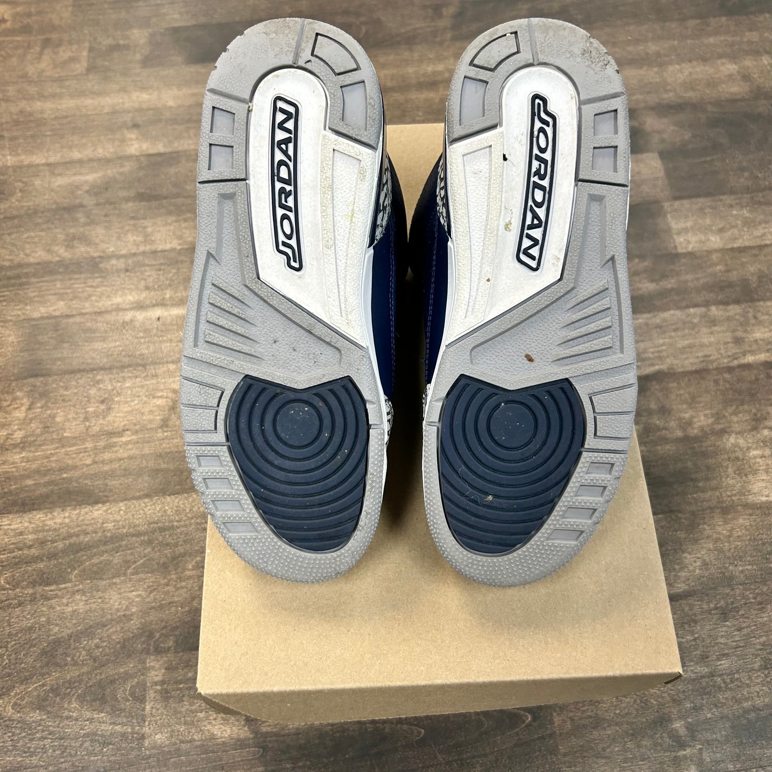 (GS) Georgetown Jordan 3 (USED,No Box)