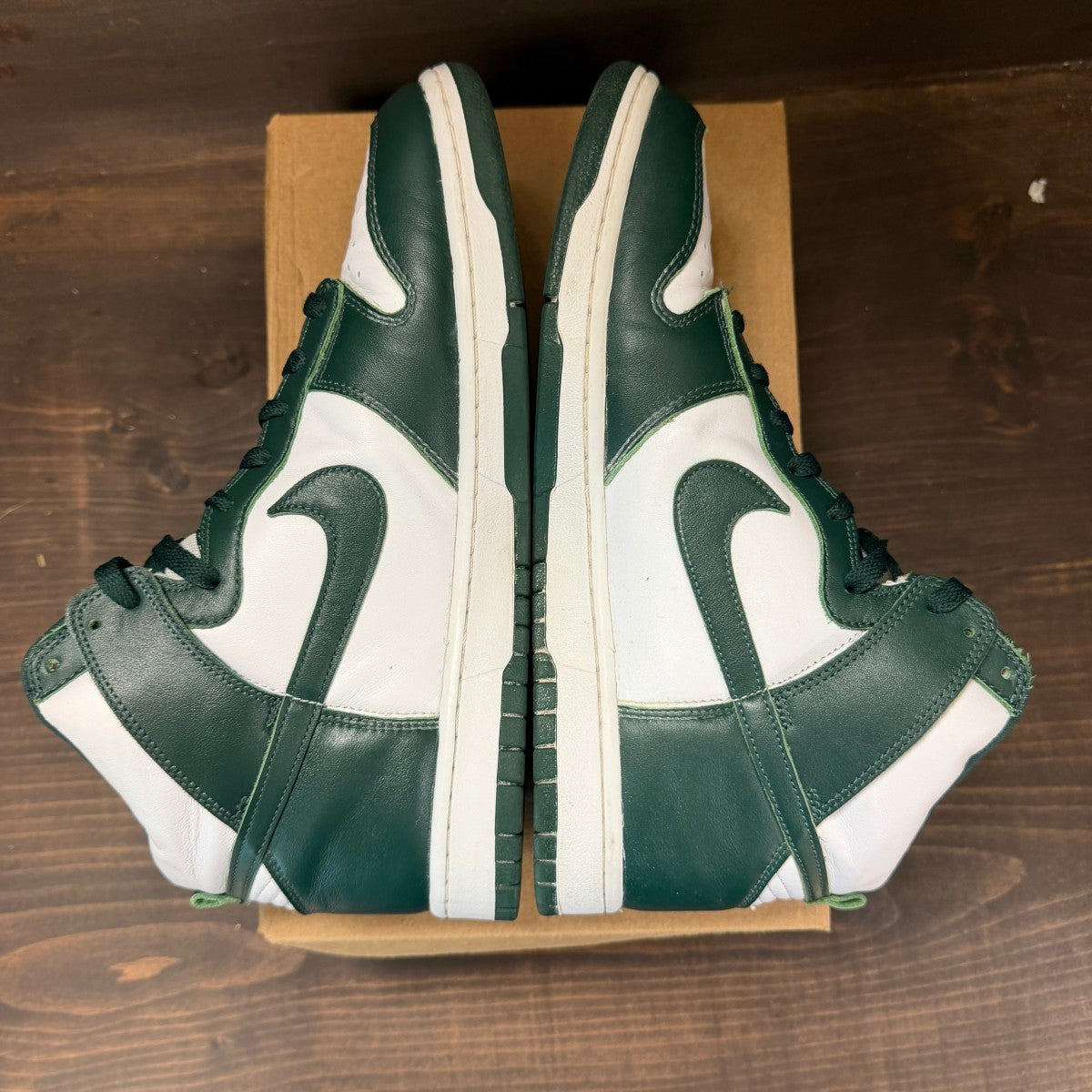 Nike Dunk High Spartan Green Size 11.5 (Pre-Owned) - Image 5