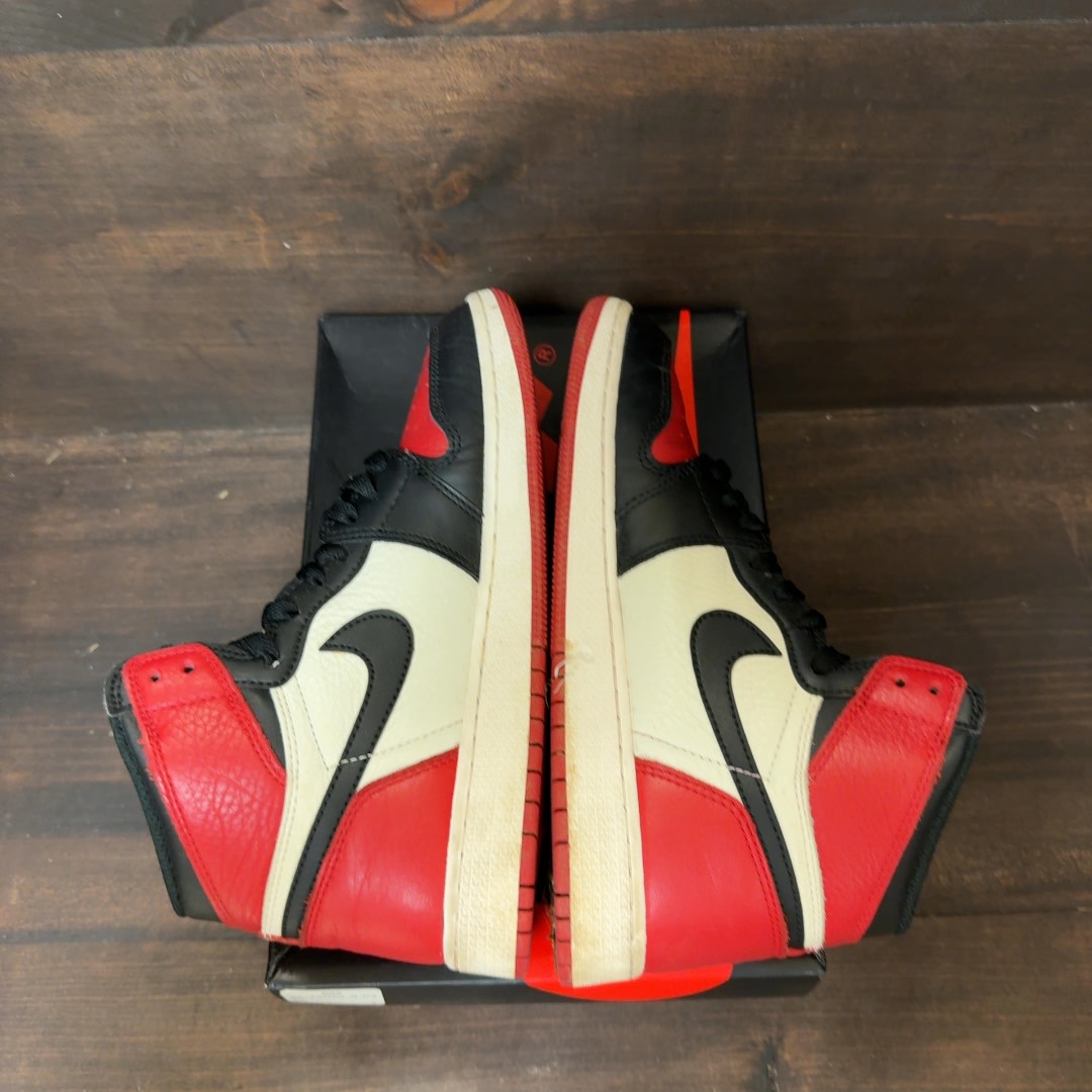 Jordan 1 Retro High Bred Toe (GS) Size 7Y (Pre-Owned)