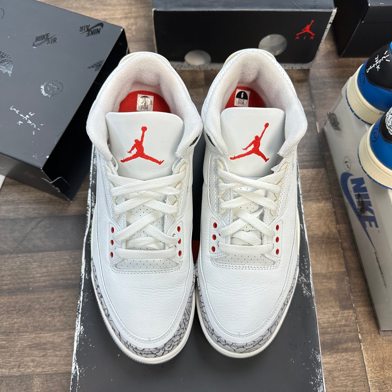 Reimagined White Cement Jordan 3 Retro (Lightly Worn)