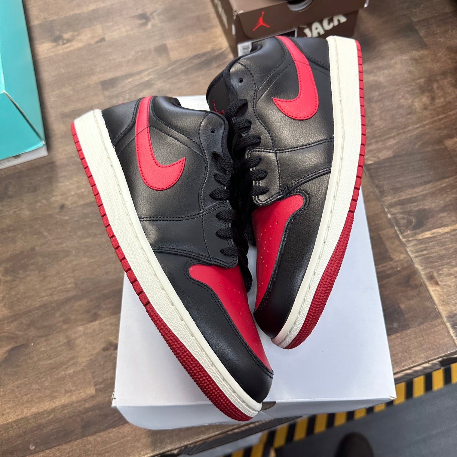 Bred Sail Jordan 1 Low (W) (USED)