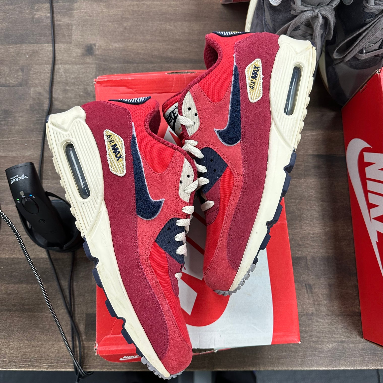 Varsity Pack University Red Nike Air Max 90 (USED)