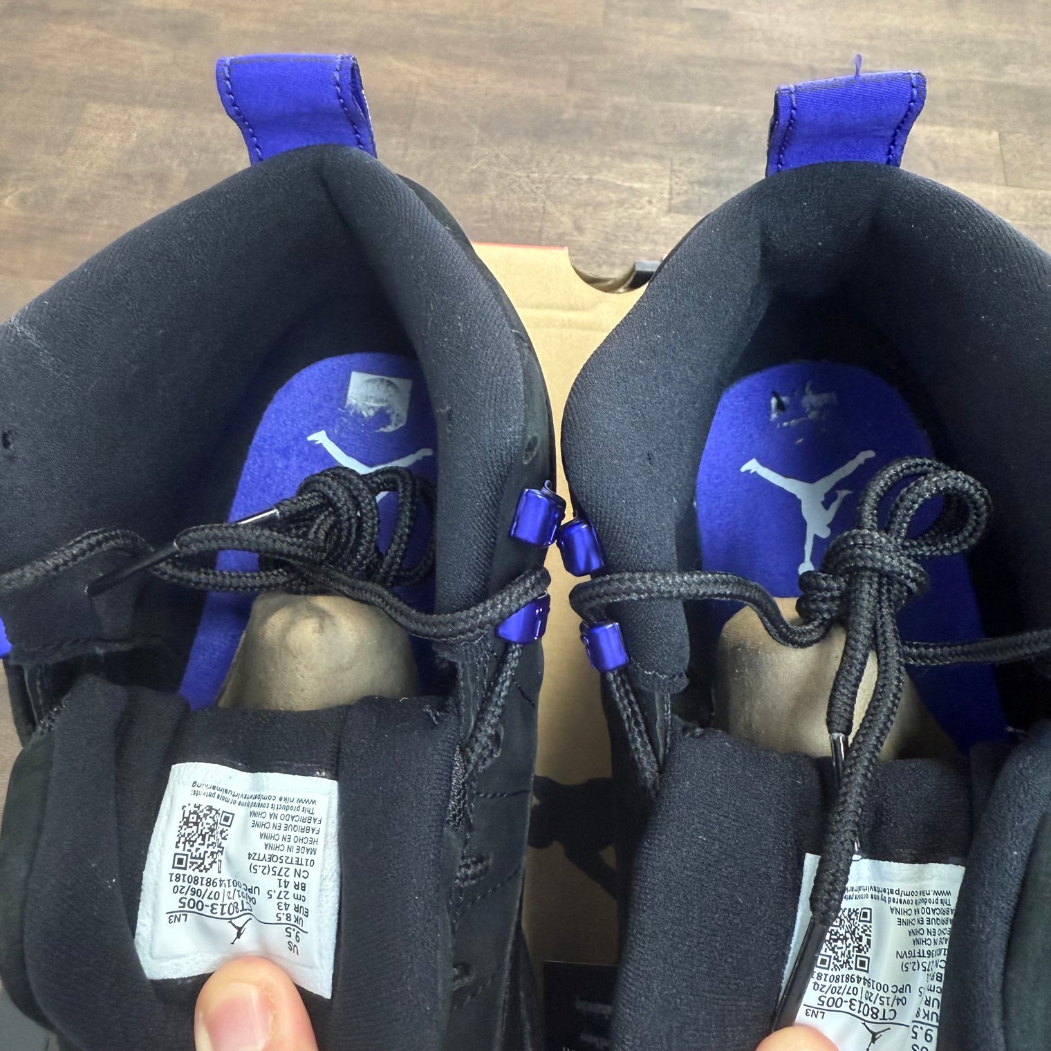 Dark Concord Jordan 12 (Lightly Worn)