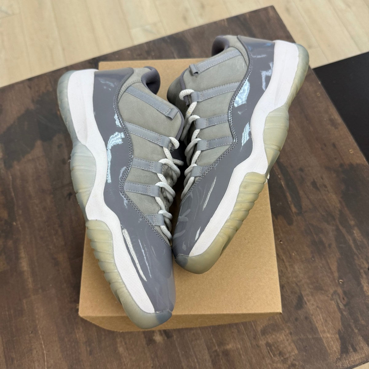 Jordan 11 Retro Low Cool Grey Size 11.5 (Pre-Owned) - Image 1