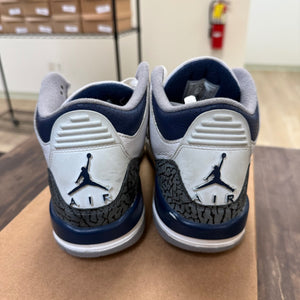 Jordan 3 Retro Midnight Navy (GS) Size 7Y (Pre-Owned) - Image 3