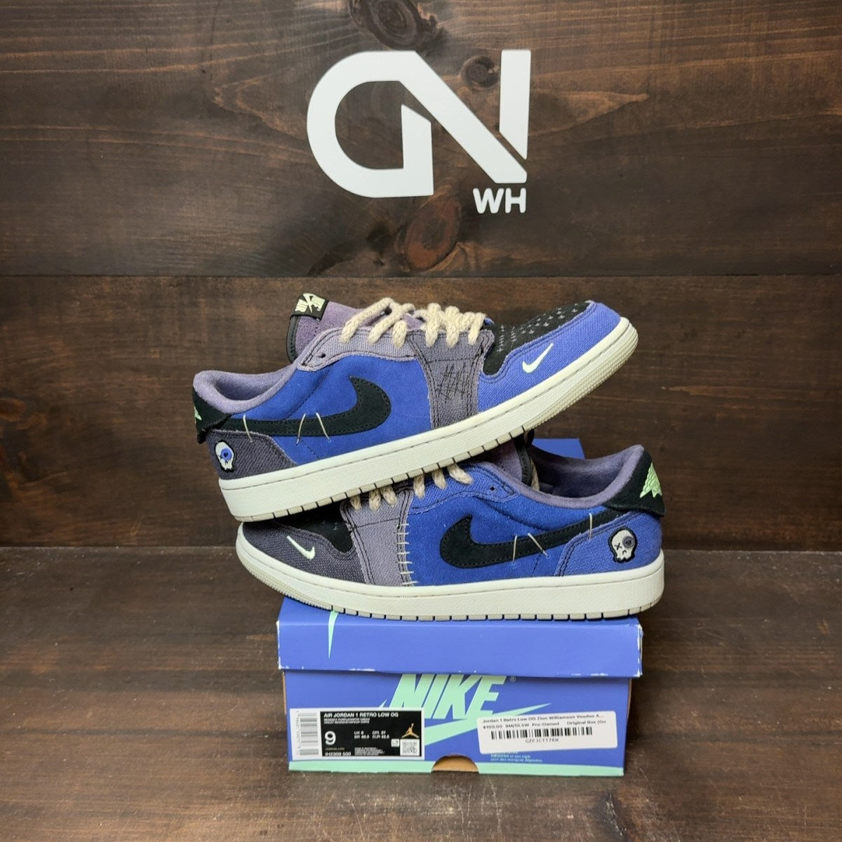Jordan 1 Retro Low OG Zion Williamson Voodoo Alternate - Image 1