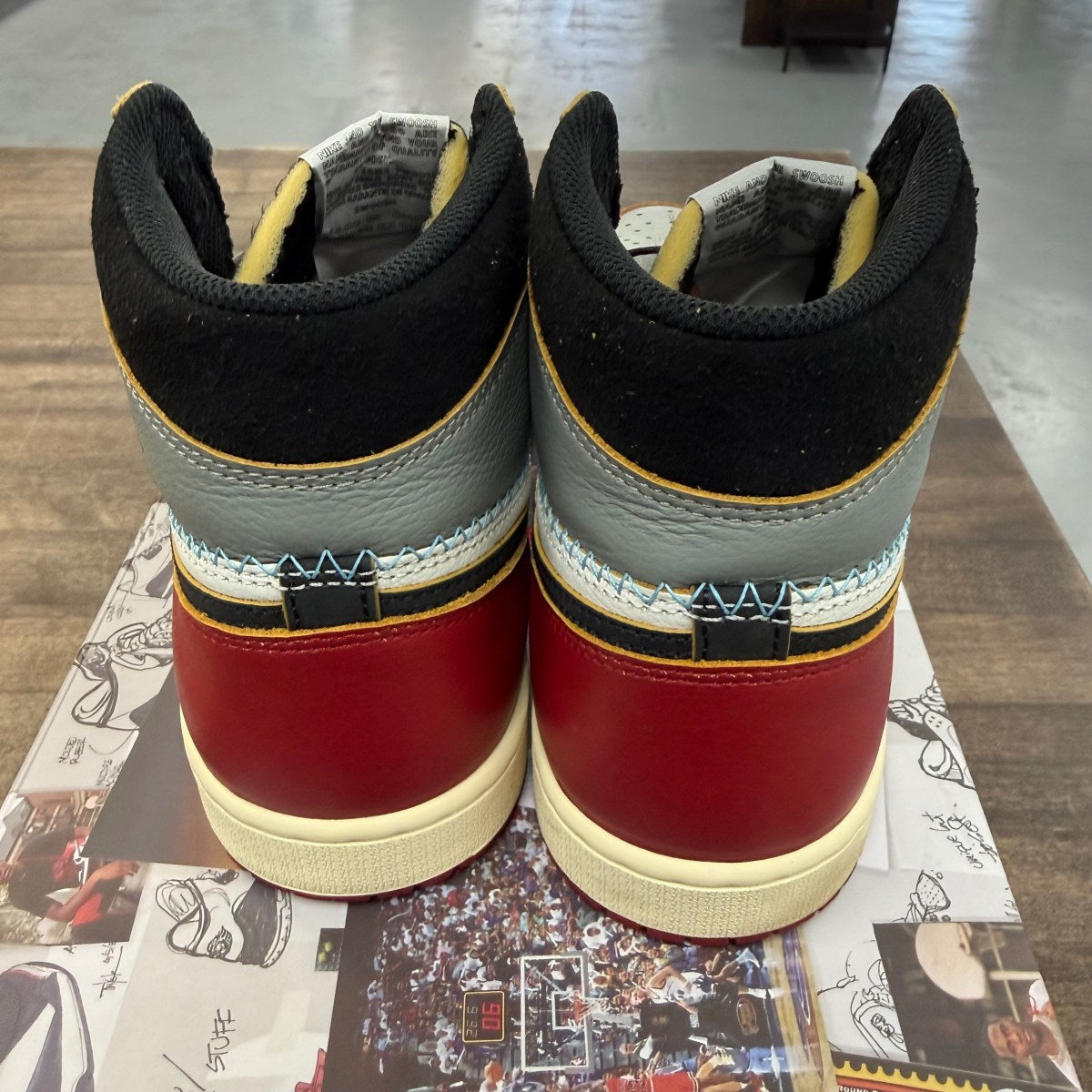 Jordan 1 Retro High OG SP Union LA Chicago Shadow - Image 4
