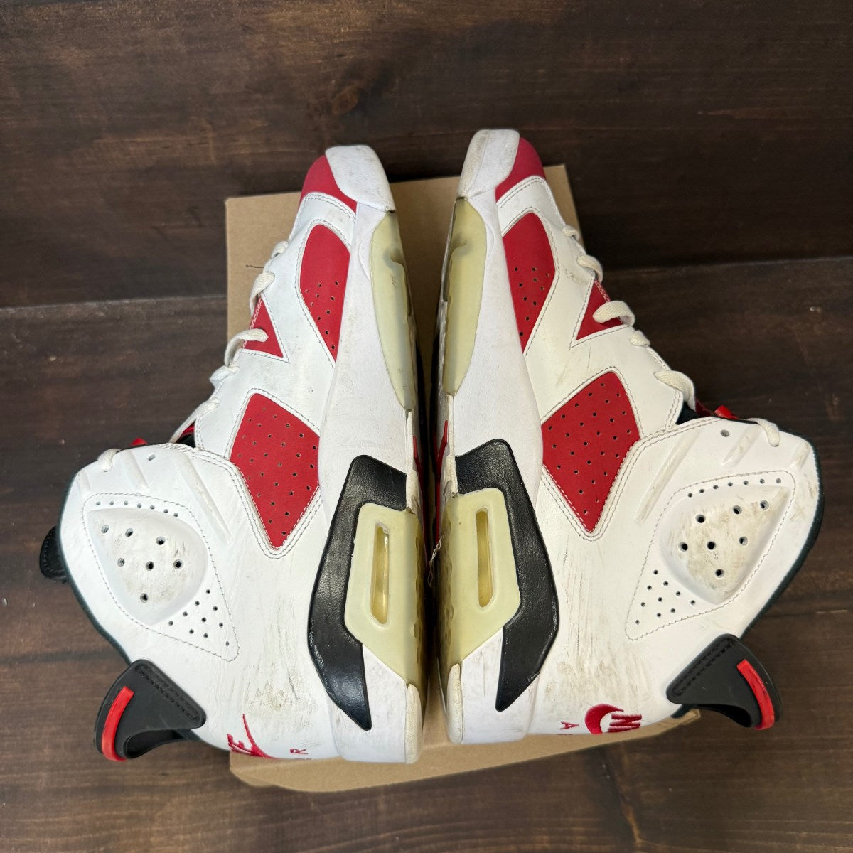 Jordan 6 Retro Carmine (2021) Size 11 (Pre-Owned) - Image 5