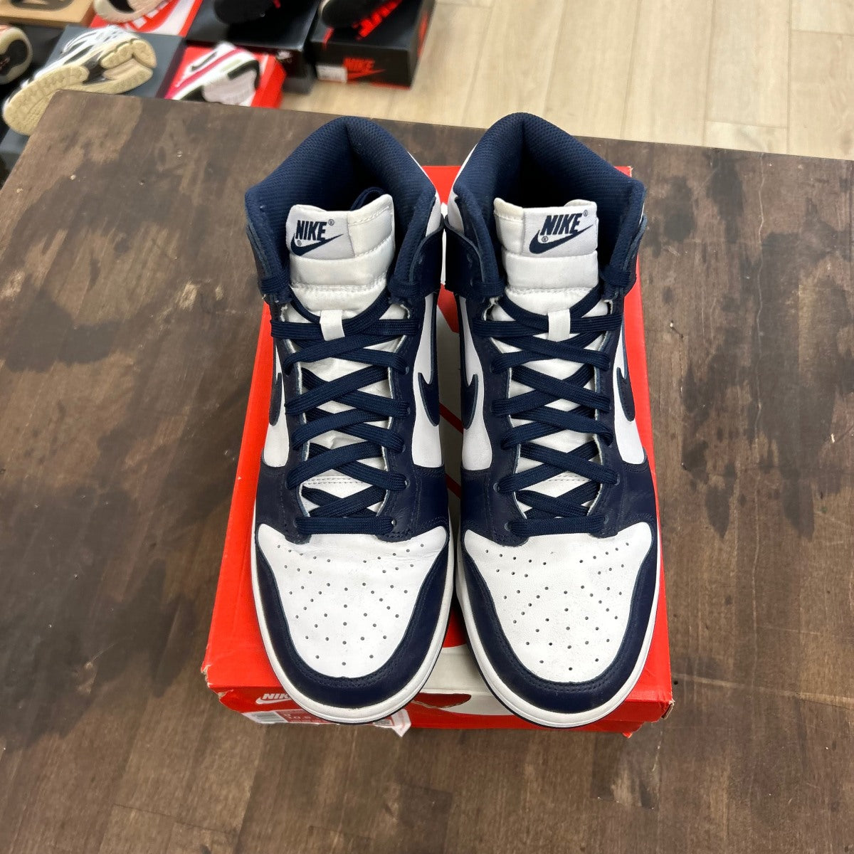 Nike Dunk High Championship Navy - Image 2